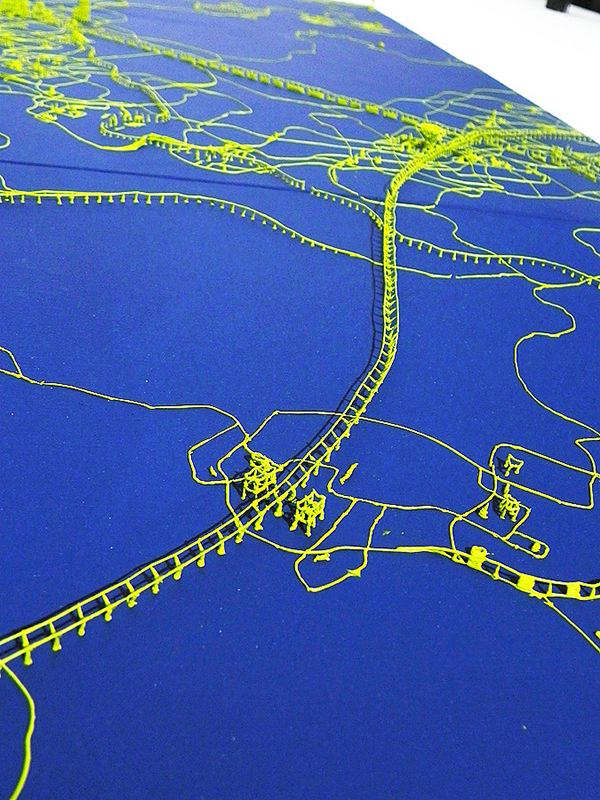 利用 3Doodler 創作的一系列 3D 藝術作品