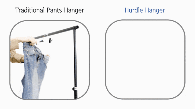 全世界最易使用的褲架！Hurdle Hanger 幫你找回衣櫃整齊樣貌