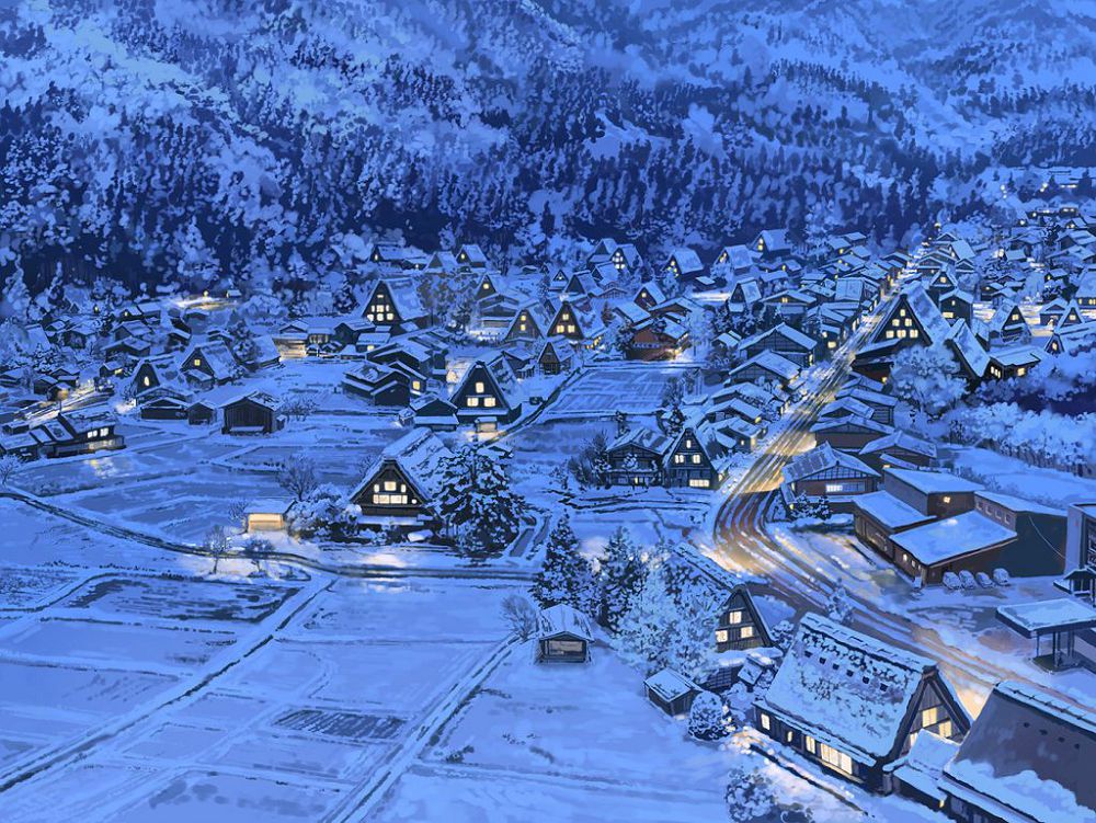 2021絕美月曆！《你的名字》背景繪圖師Mateusz Urbanowicz畫出透明感日本四季