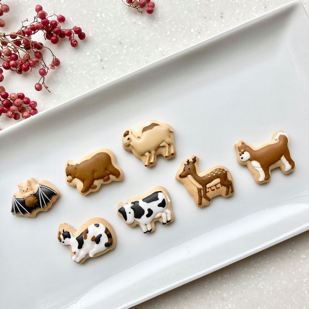 動物餅乾華麗變身！日本達人翻玩47種彩色動物燒菓子創作