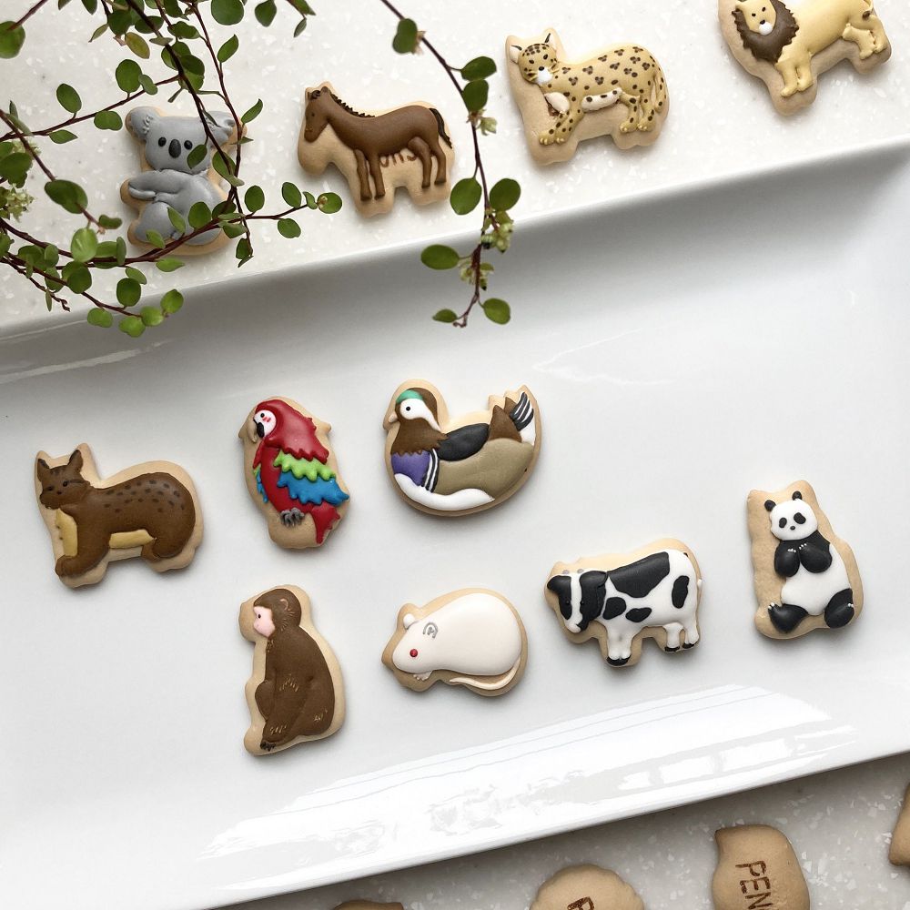 動物餅乾華麗變身！日本達人翻玩47種彩色動物燒菓子創作