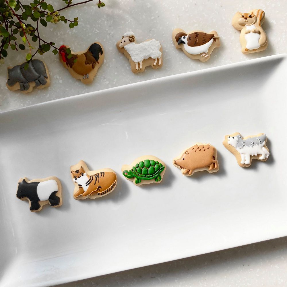 動物餅乾華麗變身！日本達人翻玩47種彩色動物燒菓子創作