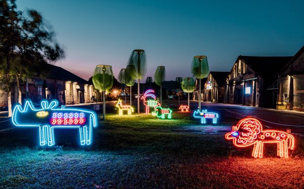 2022台灣燈會在高雄!愛河灣X衛武營雙燈區、機械千手光劍、大港虎橋等180+作品