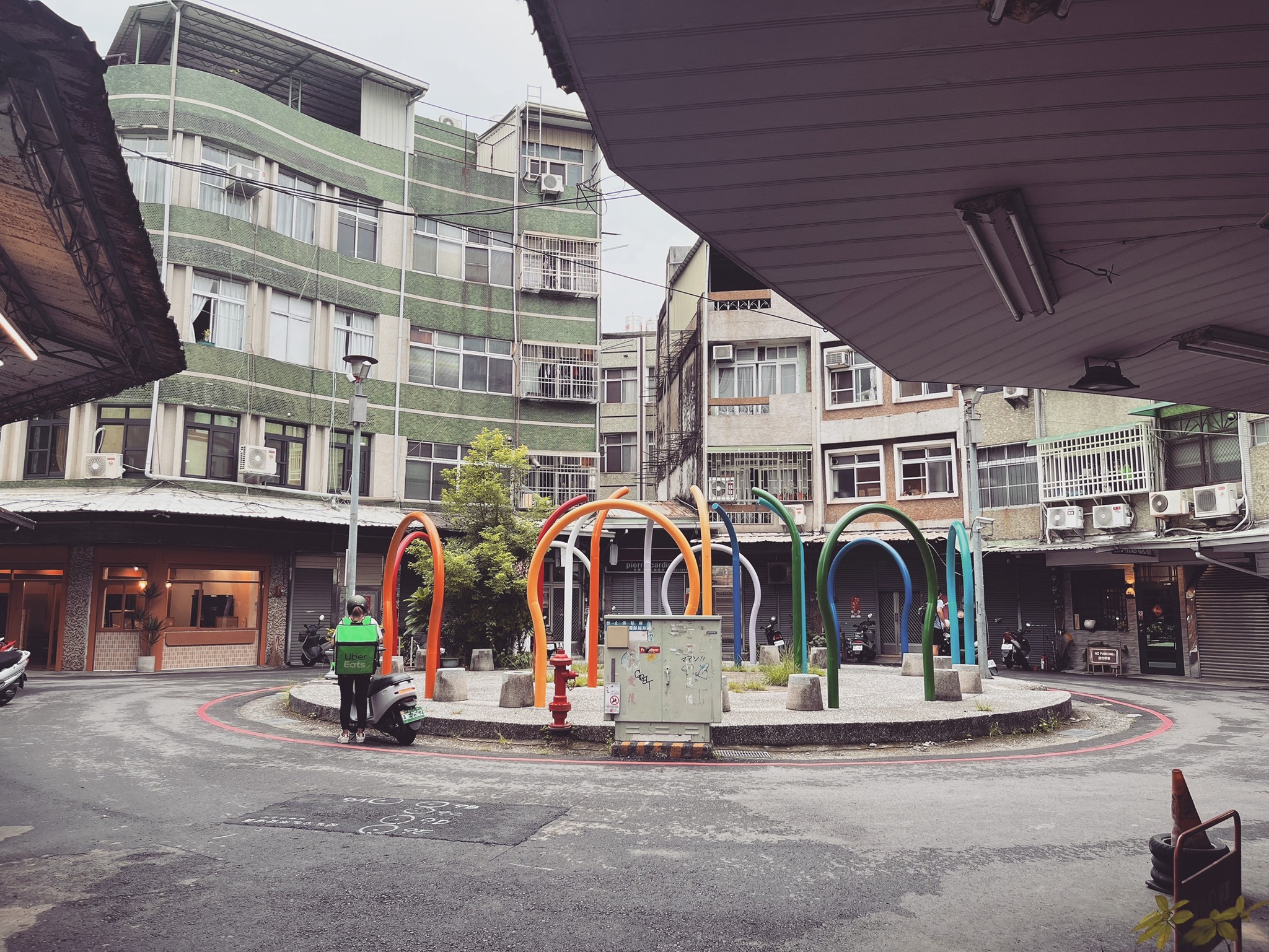 嘉義中央第一商場圓環「環時好室」！老屋新生成森山里茶點、選物文創空間