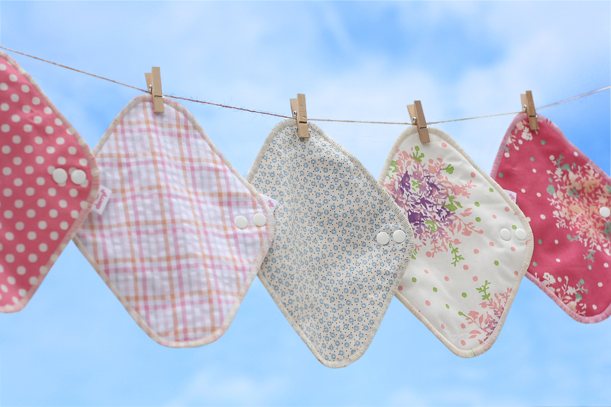 回到早期女人的智慧，有機布衛生棉《櫻桃蜜貼》