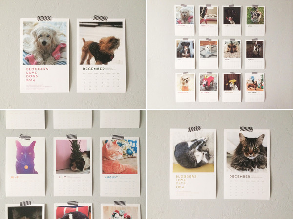 25 種充滿現代設計風格的 2014 年年曆