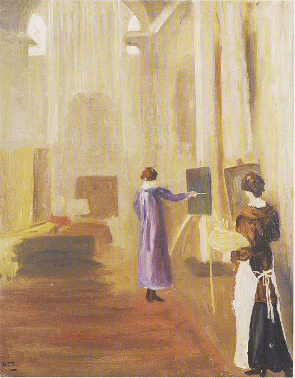 看不出來如此有藝術天份…，名人與他們的繪畫作品