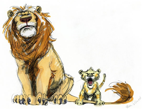 迪士尼動畫角色的早期設計，感覺有另一種滋味