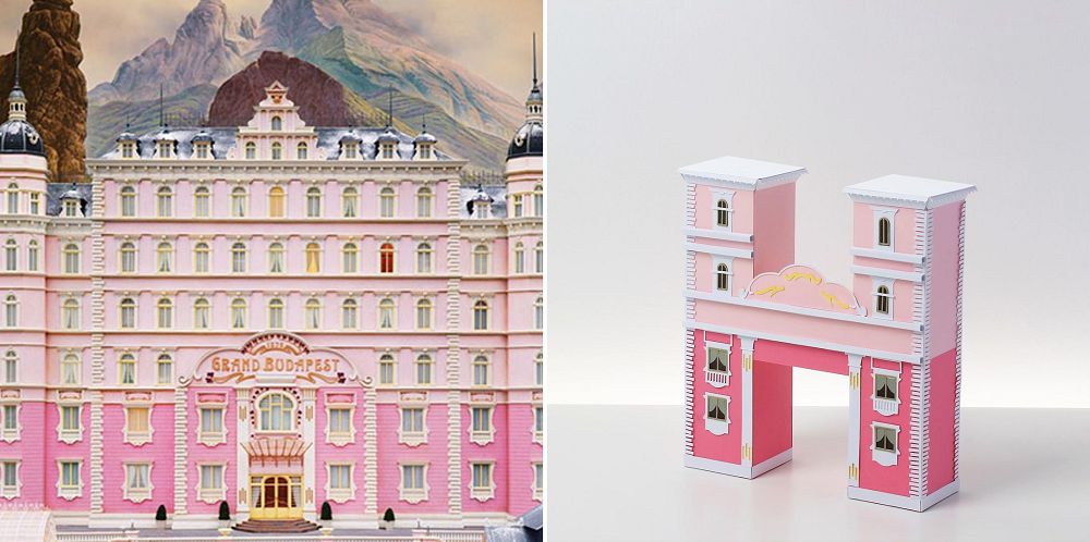 英文字母變身建築紙雕！英國藝術家Mel Edwards巧手下充滿魏斯安德森風格的紙創作