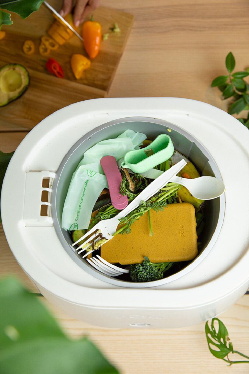 進階版廚餘機「Lomi」！加拿大新創公司Pela讓食物、生物可分解塑膠24小時變堆肥
