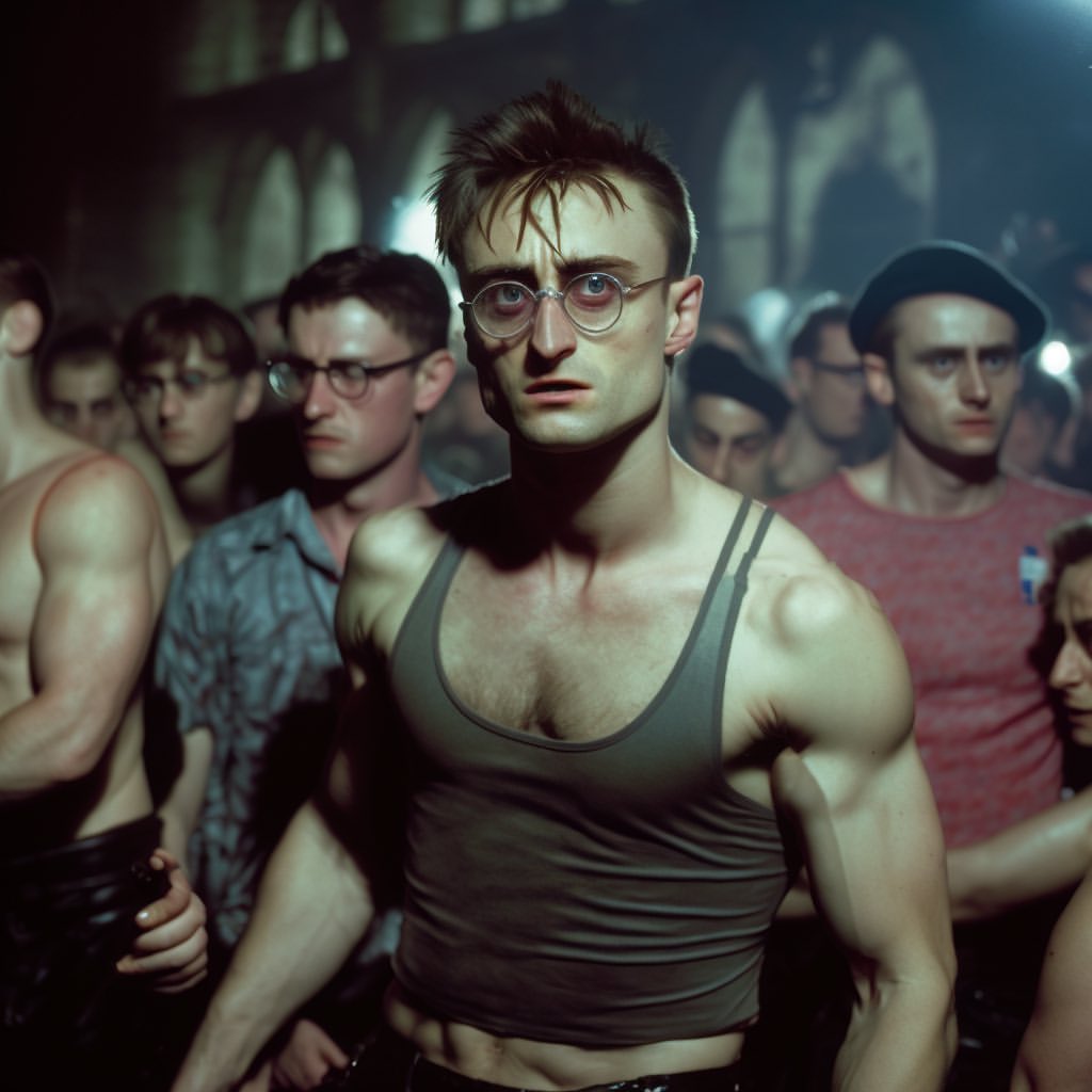 《哈利波特》AI繪圖創作！化身魏斯安德森置中美學、日本黑道電影、Balenciaga時尚風格