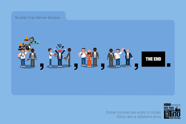 灑狗血電影劇情表，一針見血的陳腔濫調