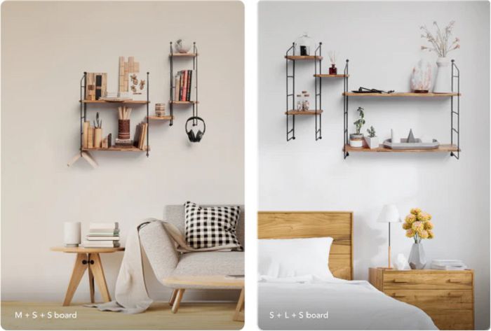 源自於「回收免洗筷」的工業風家具！質感 SMILE 再生置物架把循環設計帶進居家生活中