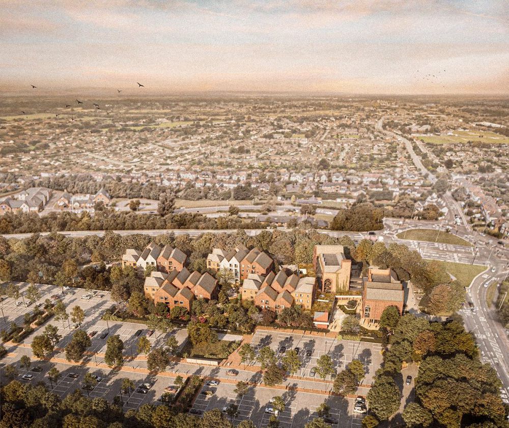 英國西北古城裡的「零碳養老村」！RCKa 建築事務所打造紅磚花園、咖啡廳兼具的環保老人公寓