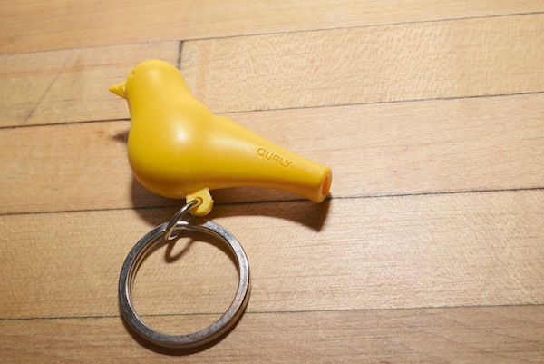 【生活玩物】可愛實用的「Qualy雀兒哨匙圈」幫你養成不再亂丟鑰匙的好習慣！