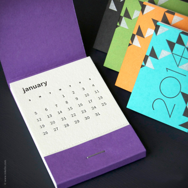 25 種充滿現代設計風格的 2014 年年曆