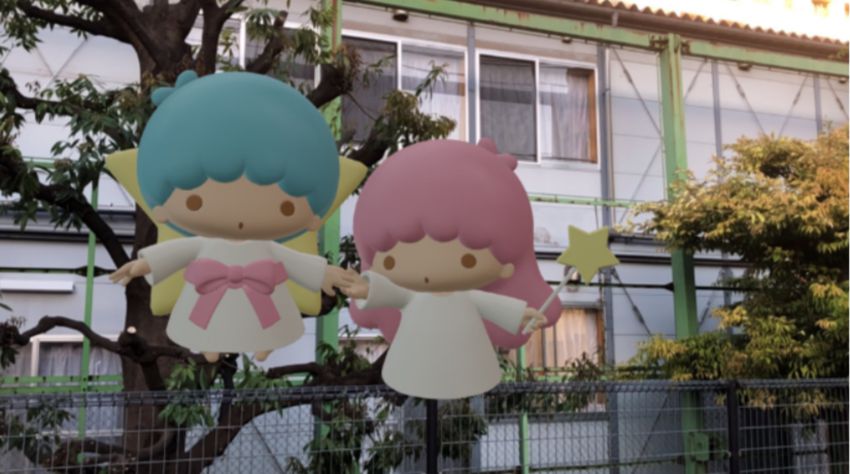 Google搜尋全新AR手機拍照功能!Kitty、布丁狗、小精靈等14款日本動漫角色3D版登場