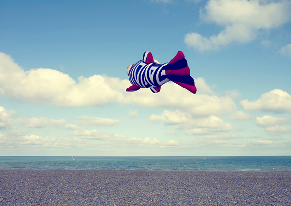 富有沈澱心靈效果的風箏攝影