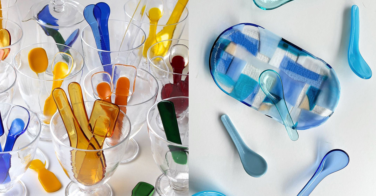 透亮夢幻玻璃食器！日本藝術家池谷三奈美的清透感玻璃器皿創作| 大人物