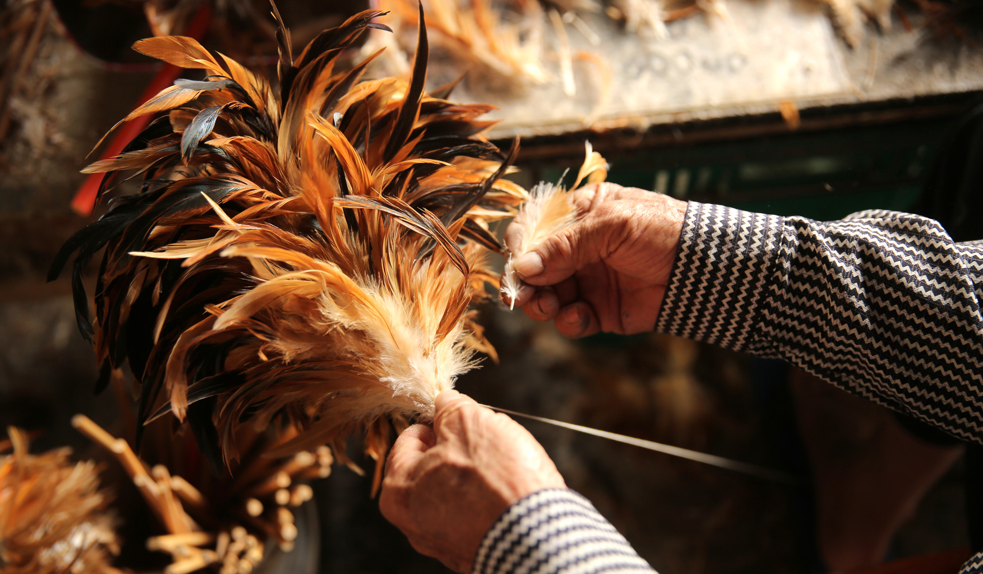 陽光老男孩　台灣最後的雞毛撢職人