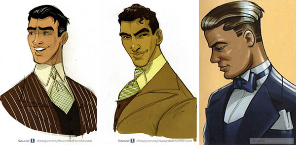 迪士尼動畫角色的早期設計，感覺有另一種滋味