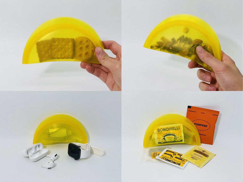 包餃子餐盤密封袋！韓國「Calzone」設計收納餐盤、可加熱多功能獲紅點設計獎