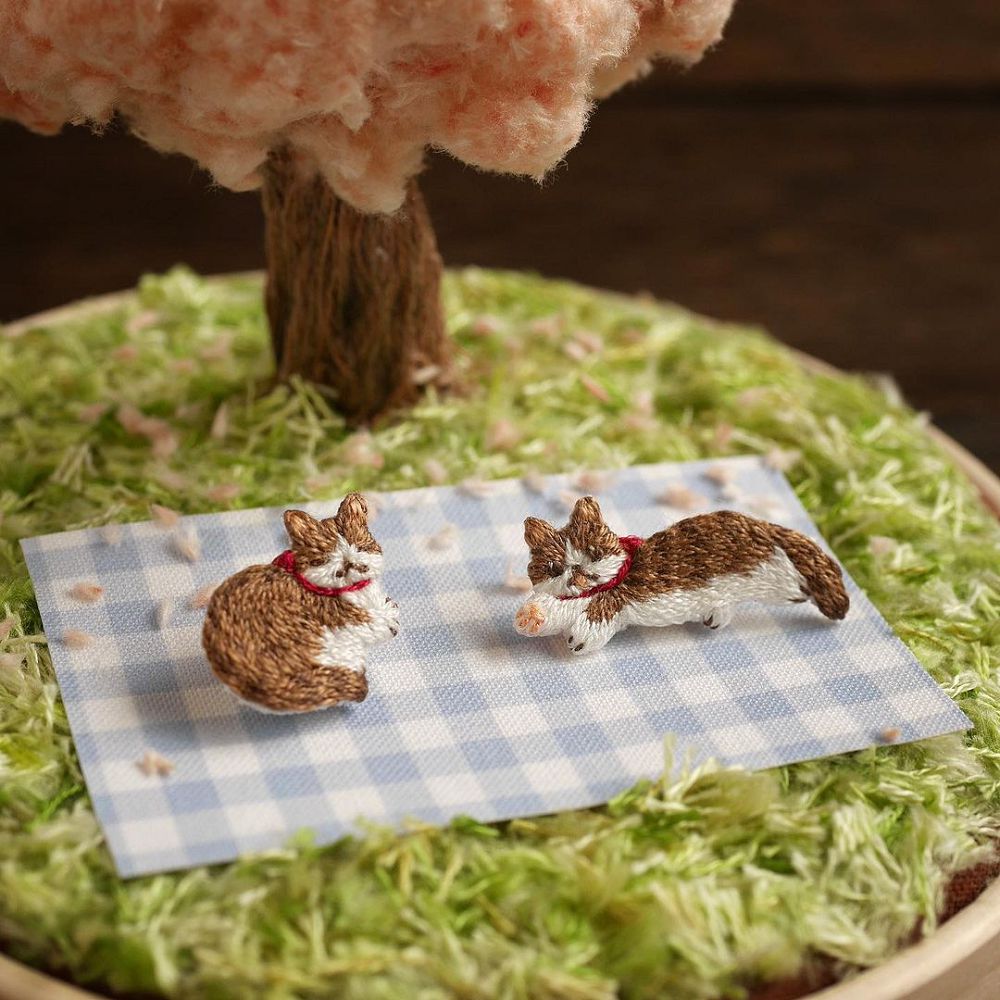 5個必追日本刺繡IG帳號！野菜、動物、甜點通通變身絕美刺繡創作