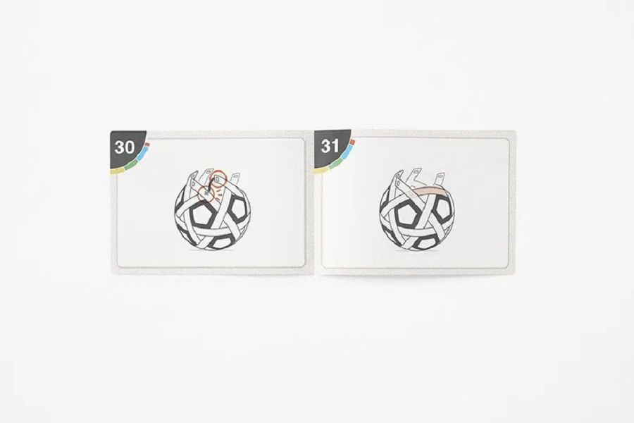 nendo 為貧困孩童設計「組合式足球」！靈感來自竹編、赤腳踢也不受傷