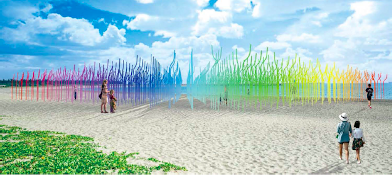 夕陽、海灘、裝置藝術3者到齊的「海島新樂園」！2019台南漁光島藝術節打造離島文化秘境！