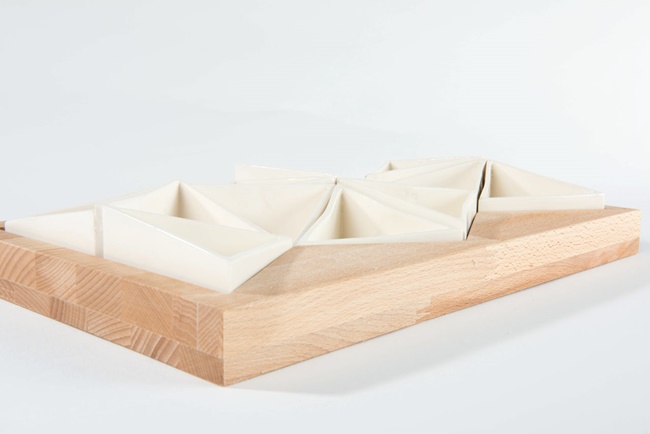 拼湊你的三角食器，眼鼻口一起享受美食饗宴