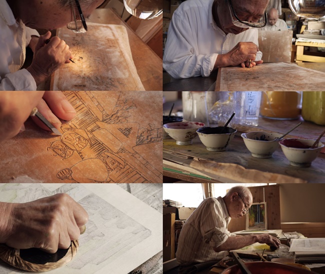 哆啦 A 夢玩穿越！坐上時光機現身浮世繪名畫