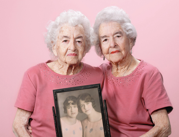 活了超過一世紀,面容平靜的人瑞攝影集