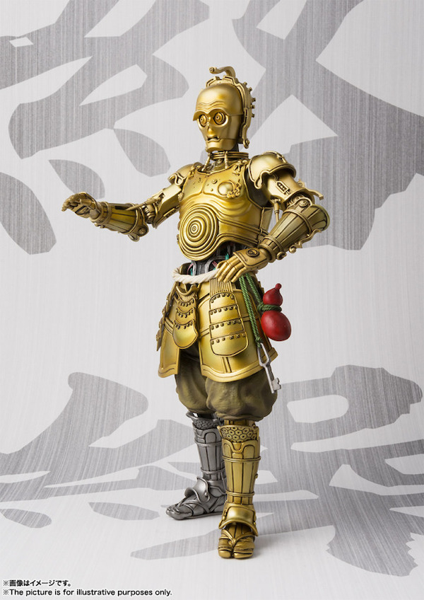 日本傳統武士 x 星際大戰，BANDAI 聯名推出 C-3PO 武士模型