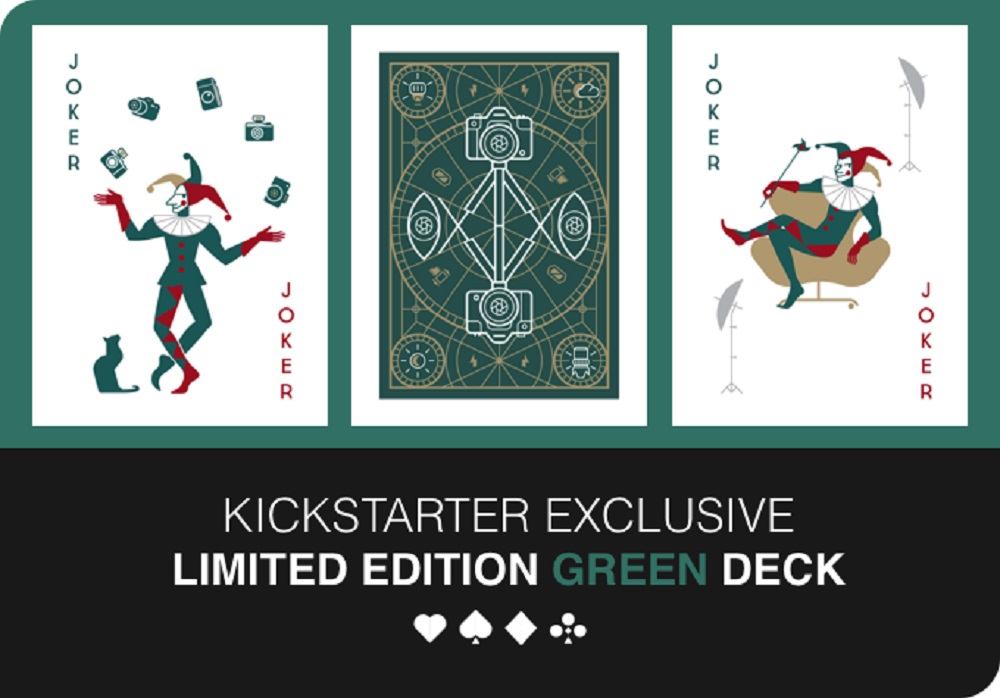 國王、皇后都拿相機！德國「攝影人撲克牌」專為攝影迷打造的設計卡牌