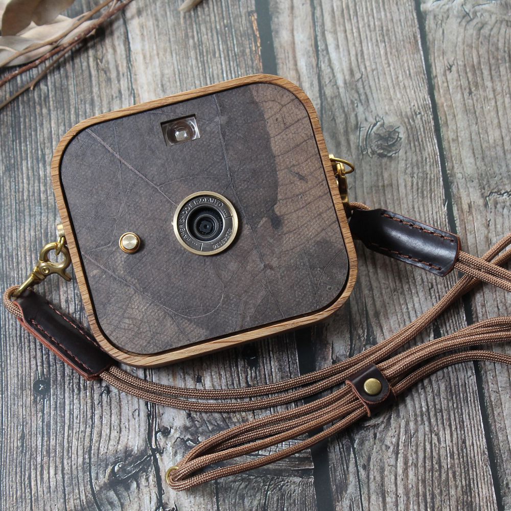 花玻璃紋、柚葉躍上紙相機！台泰設計師「Thinkk & SHOOT」環保相機於松菸風格店家上市