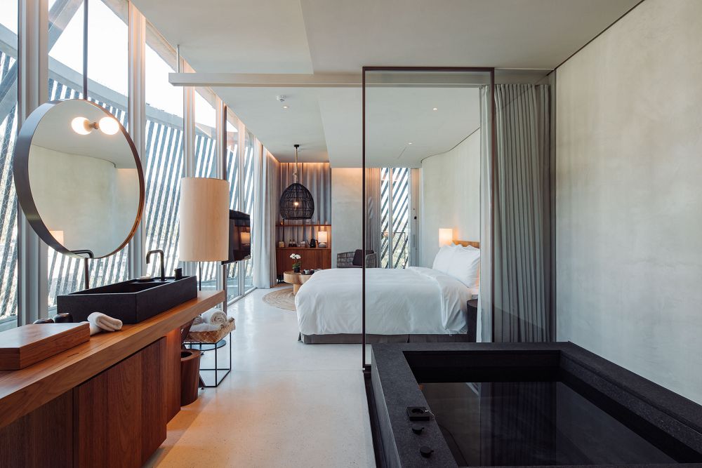 宜蘭礁溪住宿「了了礁溪」亮點！自然洋行操刀以樹洞為靈感、孟宗竹包覆的詩意建築