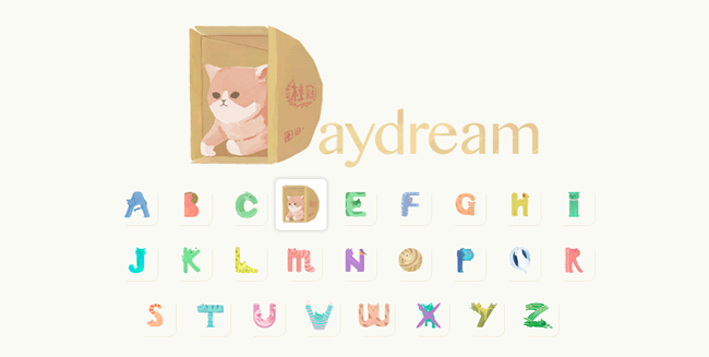 Meow～喵星人的「喵體字」，萌姿態就在細節裡