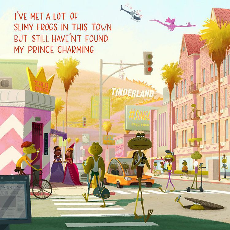 真心話諷刺系插畫！美國藝術家Avner Geller畫出20個無意偷聽到的陌生人幽默對話