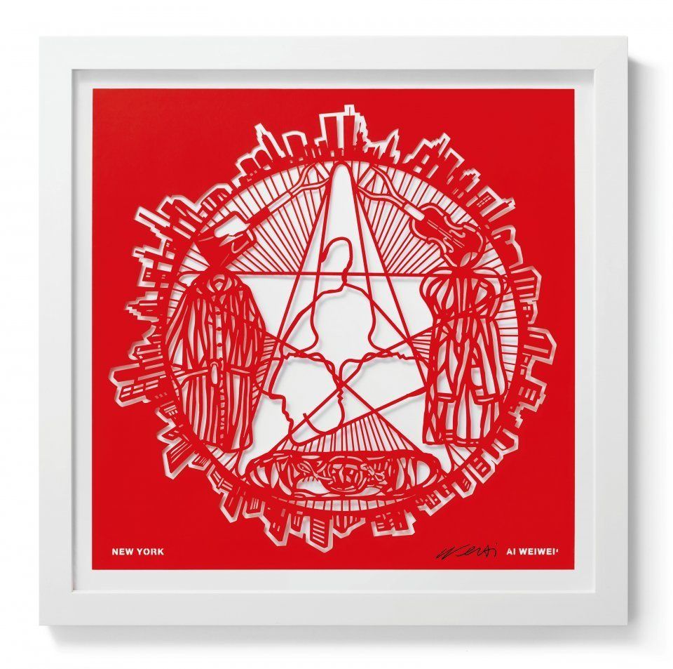 艾未未 8 幅傳統剪紙創作表達對時事的諷喻！《Ai Wei Wei Papercut Exhibition》台北紅艷登場