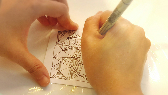 四堂課繪畫靜心全紀錄：失控也沒關係－禪繞畫教會我的事