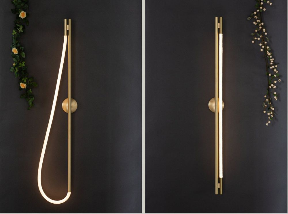 自由變化的發光繩索燈具!美國設計師打造「Tracer Loop」照明燈具