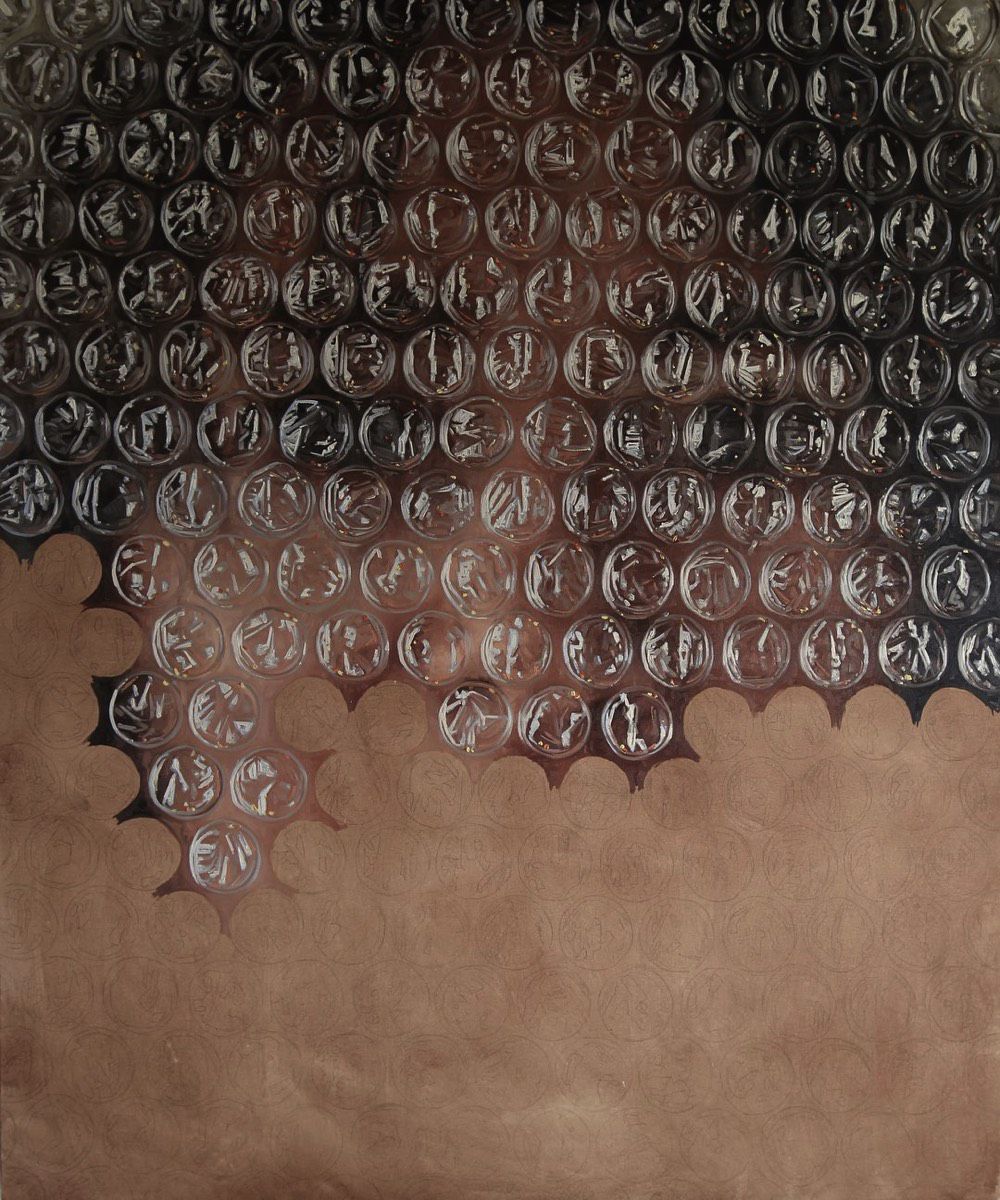 好想捏破它！古巴藝術家Darian Mederos畫出超擬真的泡泡紙油畫