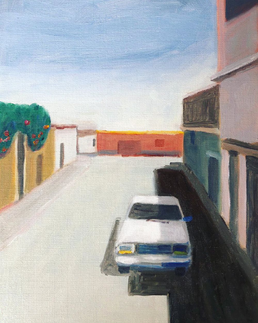 Google街景是作畫靈感！日本插畫家辰巳菜穂「在家環遊世界」的街景畫創作