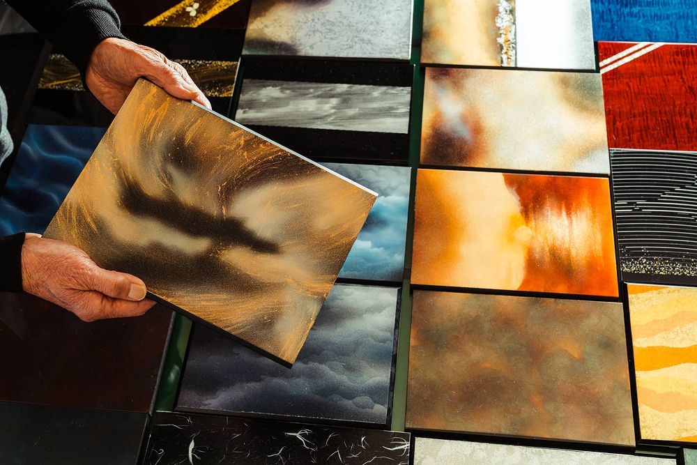 京都百年工藝進化！「Inspiration of Kyoto」和紙傘燈、西陣織磁磚絕美登場