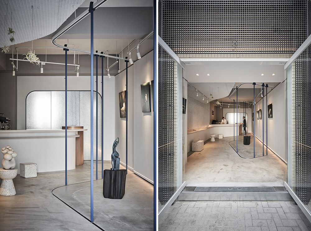 桃園「寬硯Kuanyan Gallery」特色咖啡廳！中原大學巷內藝術、咖啡香流轉的風格空間