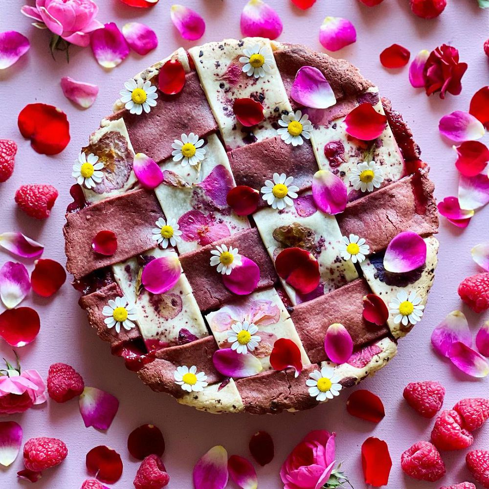 夢幻花卉甜食!美國甜點師Loria Stern如藝術畫作的繽紛花朵美食創作