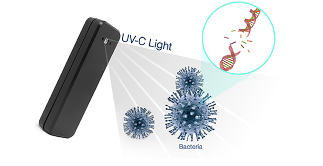 比一顆雞蛋還輕的口袋型滅菌機 Cleanty,10 秒讓你變細菌絕緣體