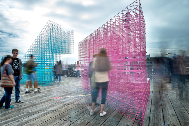 將鹹味微風建築化，加州海邊的涼亭 Runaway