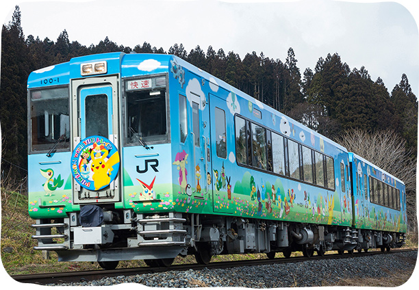 2017 夏季版主題登場！日本皮卡丘列車療癒出發