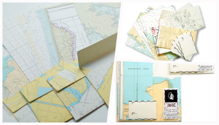 橫濱航海文具控小心手滑!日本海上保安廳舊版航海地圖成為絕佳文具設計素材